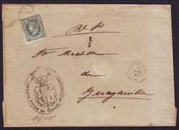 QUEEN ISABELLA GUAYANILLO 1866 COVER - Porto Rico