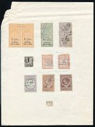 FRENCH COLONIES FRANCAISES CHINA INDIA GUIANA GUADELOUPE FISCALS - Used Stamps