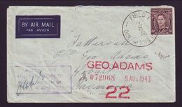 AUSTRALIA/WWII/PAPUA/TASMANIA - Poststempel