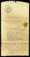 NUEVA FILIPINA 1858 OFFICIAL MAIL SPAIN USED ABROAD - Préphilatélie