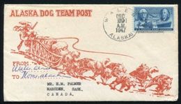 ALASKA DOG POST WALES 1947 - Expéditions Arctiques