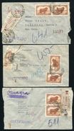 ARGENTINA PANAGRA COVERS TO CHILE 1939 - Cartas & Documentos