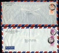 HONG KONG KGV1 AIRMAILCOVERS - Other & Unclassified