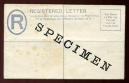 ZANZIBAR SPECIMEN REGISTERED ENVELOPE - Zanzibar (...-1963)