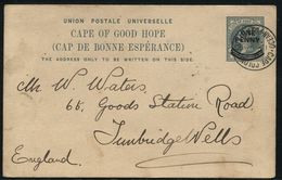 SOUTH AFRICA CAPE STATIONERY OCEAN POST OFFICE VICTORIA 1898 - Unclassified