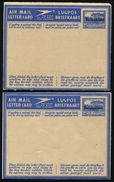 BECHUANALAND AIR LETTER STATIONERY OVERPRINT GEORGE SIXTH 1945 - Andere & Zonder Classificatie