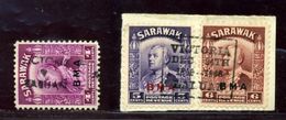 SARAWAK VICTORIA LABUAN - SCARCE POSTMARKS - Sarawak (...-1963)