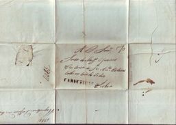 PORTUGAL - CABECEIRAS TO LISBON 1820 ENTIRE - ...-1853 Vorphilatelie