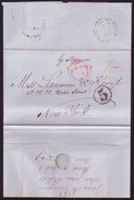 PUERTO RICO/DANISH WEST INDIES/BRITISH PO 1862 COVER - Porto Rico