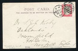 TRANSVAAL USED ABROAD KING EDWARD 7TH JOHANNESBURG - Unclassified