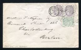 GB QUEEN VICTORIA INLAND REVENUE STAMPS POSTAL FISCALS TO GERMANY - Other & Unclassified