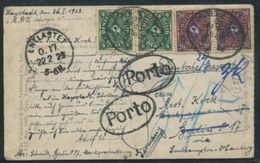 SOUTH AFRICA GERMANY MARITIME WOERMANN INFLATION POSTAGE DUE SHIPPING 1923 - Ohne Zuordnung