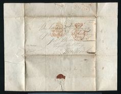IRELAND SOLDIERS LETTER MAYNOOTH KILDARE 1836 CONCESSION RATE - Vorphilatelie