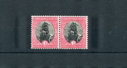 SOUTH AFRICAN GEORGE FIFTH SHIP DARMSTADT TRIAL HORIZONTAL PAIR DIX 52 - Non Classés