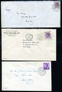 HONG KONG COMMERCIAL MAIL 1960/63 - Sonstige & Ohne Zuordnung