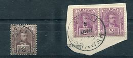 SARAWAK BAU POSTMARK GOLD MINING 1920 - Sarawak (...-1963)