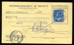 CANADA POSTAL STATIONERY SASKATCHEWAN KGV - 1903-1954 Reyes