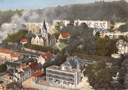 91-PALAISEAU- LE QUARTIER DE L'EGLISE VUE DU CIEL - Palaiseau