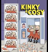 België / Belgium - Postfris / MNH - Sheet Stripboeken, Kinky En Cosy 2017 - Unused Stamps