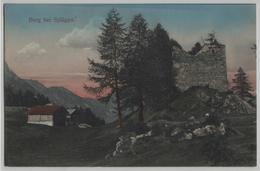 Delcampe - Burg Bei Splügen - Splügen