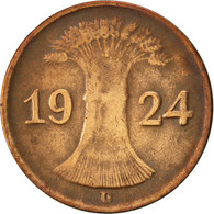 Monnaie, Allemagne, République De Weimar, Rentenpfennig, 1924, Munich, TTB - 1 Renten- & 1 Reichspfennig