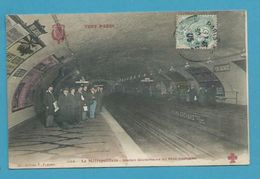 CPA 1122 TOUT PARIS -  Le Métropolitain Station Père-Lachaise Ed.FLEURY - Metro, Stations