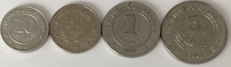 Nicaragua  10 Centavos 2007 - 50 Centavos 1997 - 1 Cordoba 2007 - 5 Cordobas 2007 - Nicaragua