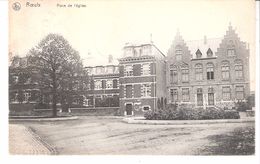 Belgique-Hainaut-Le Roeulx-Place De L'Eglise-écrite En 1909-edit. Nels (2 Scans)-pas Courante - Le Roeulx