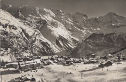 Suisse - Mürren - Ebnefluh Mittaghorn Grosshorn Breithorn - 1955 - Mürren