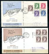 6258 - KANADA - 2 Tagged Stamps FDC - Siehe Beschreibung - 1961-1970