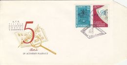 5764FM- PHILATELIC CLUB ANNIVERSARY, SPECIAL COVER, 1963, ROMANIA - Lettres & Documents