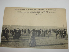 C.P.A.- Circuit De L'Est - Champ Aviation Issy Les Moulineaux- Départ De Mamet Sur Blériot - 1910 - SPL (M34) - Meetings