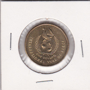 Australia 1986 International Year Of Peace $ 1.00 Coin - Dollar