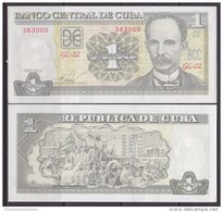 2011-BK-5 CUBA 2011 1$ JOSE MARTI UNC. - Cuba