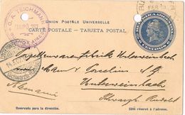 25417. Entero Postal BUENOS AIRES (argentina)  1907 A Germany - Entiers Postaux