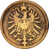 Monnaie, GERMANY - EMPIRE, Wilhelm I, 2 Pfennig, 1875, Stuttgart, TB+, Cuivre - 2 Pfennig