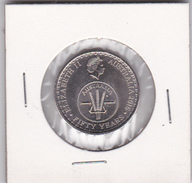 Australia 2016 QE II 50 Years, 10c Coin - 10 Cents