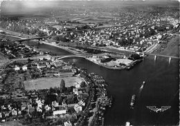 78-CONFLANS-STE-HONORINE- VUE DU CIEL, LE CONFLUENT DE LA SEINE ET DE L'OISE - Conflans Saint Honorine