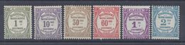 ALGERIE - 1926-32 - Timbres-taxe N° 15 à 20 - Neufs Avec Trace De Charnières - X - B/TB - Cote 50 € - Timbres-taxe