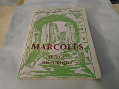 MARCOLES Aperçu Historique Sd (1968 ?) JEAN BONHOURE / Cantal, Auvergne... - Auvergne