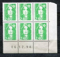 4423   FRANCE    N°  2820**    2f40  Vert   Marianne Du Bicentenaire    Du  6/12/94   SUPERBE - 1990-1999