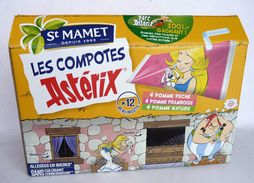 BOITE MAISON ASTERIX COMPOTE ST-MAMET FALBALA Vide - Art De La Table