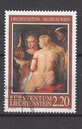 Liechtenstein  Gestempelt    1374 Gemälde Venus Vor Dem Spiegel Postpreis CHF 2,20 - Oblitérés