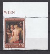 Liechtenstein  Gestempelt    1374 Gemälde Venus Vor Dem Spiegel Postpreis CHF 2,20 - Oblitérés