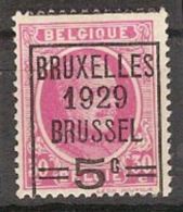 Houyoux TYPO Nr. T273 Met Variëteit " Verschoven Opdruk " ; Staat Zie Scan ! - Tipo 1922-31 (Houyoux)