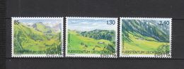 Liechtenstein  Gestempelt   1424-1426 Weidealpen Postpreis CHF 4,55 - Oblitérés