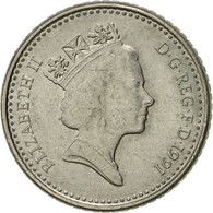 Monnaie, Grande-Bretagne, Elizabeth II, 5 Pence, 1991, SUP, Copper-nickel - 5 Pence & 5 New Pence