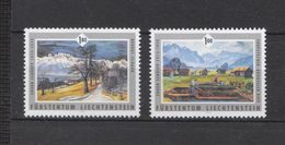 Liechtenstein  **   1405-1406 Liechtensteiner Maler Postpreis CHF 2,80 - Ongebruikt