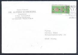 Germany Deutschland 1981 Cover: Alfred Nobel Prize - Chemistry 1944: Otto Hahn; Main Weinmetropole - Nobel Prize Laureates