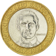 Monnaie, Dominican Republic, 5 Pesos, 1997, SUP, Bi-Metallic, KM:88 - Dominicaanse Republiek